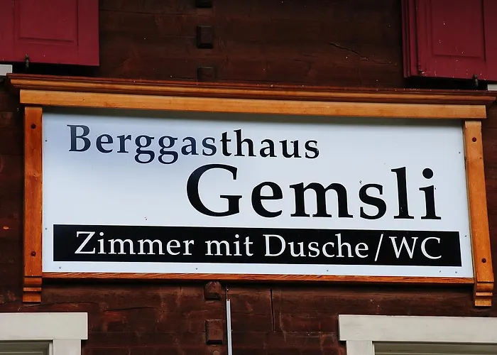 Casa de hóspedes Berggasthaus Gemsli *