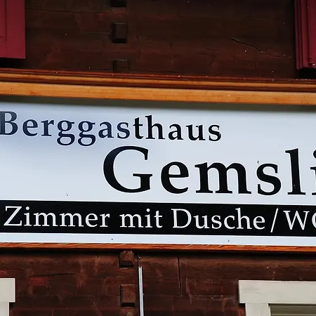 Konukevi Berggasthaus Gemsli *